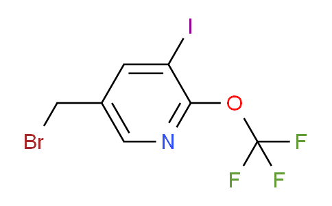 5-(Bromomethyl)-3-iodo-2-(trifluoromethoxy)pyridine