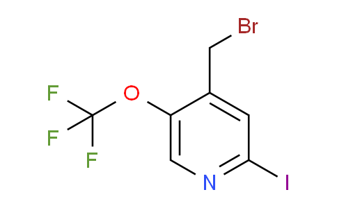 4-(Bromomethyl)-2-iodo-5-(trifluoromethoxy)pyridine