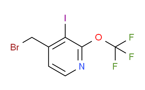 4-(Bromomethyl)-3-iodo-2-(trifluoromethoxy)pyridine