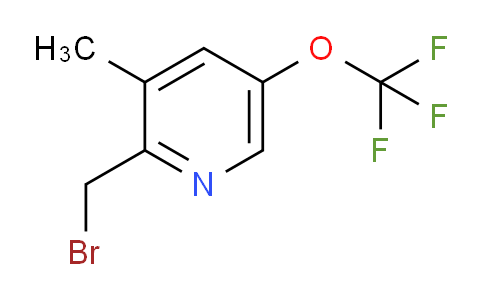AM54338 | 1803476-49-4 | 2-(Bromomethyl)-3-methyl-5-(trifluoromethoxy)pyridine