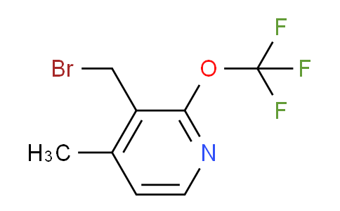 AM54352 | 1803978-19-9 | 3-(Bromomethyl)-4-methyl-2-(trifluoromethoxy)pyridine