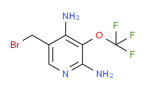 AM54384 | 1806122-10-0 | 5-(Bromomethyl)-2,4-diamino-3-(trifluoromethoxy)pyridine