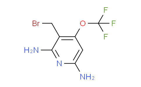 AM54388 | 1804453-71-1 | 3-(Bromomethyl)-2,6-diamino-4-(trifluoromethoxy)pyridine