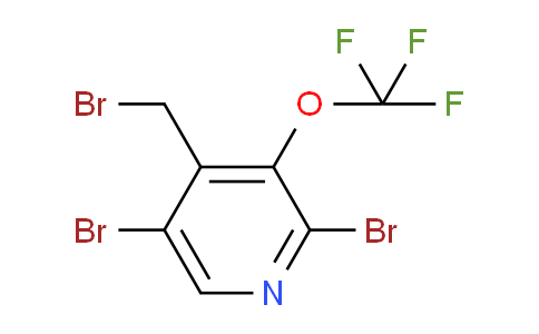 4-(Bromomethyl)-2,5-dibromo-3-(trifluoromethoxy)pyridine