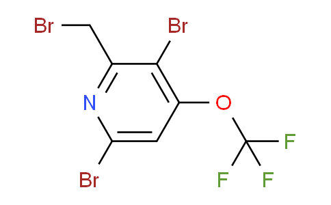 2-(Bromomethyl)-3,6-dibromo-4-(trifluoromethoxy)pyridine