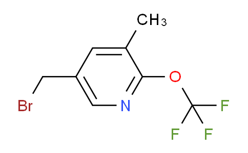 5-(Bromomethyl)-3-methyl-2-(trifluoromethoxy)pyridine