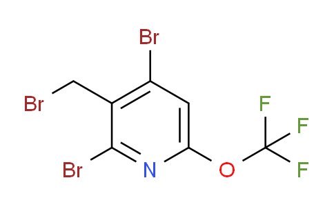 AM54455 | 1804423-97-9 | 3-(Bromomethyl)-2,4-dibromo-6-(trifluoromethoxy)pyridine