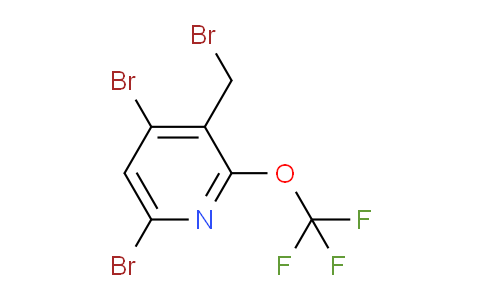 AM54456 | 1804035-86-6 | 3-(Bromomethyl)-4,6-dibromo-2-(trifluoromethoxy)pyridine