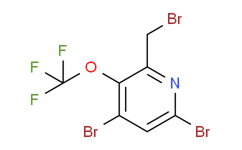 AM54457 | 1803902-16-0 | 2-(Bromomethyl)-4,6-dibromo-3-(trifluoromethoxy)pyridine