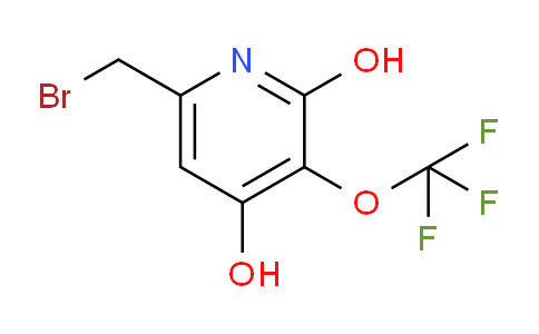 6-(Bromomethyl)-2,4-dihydroxy-3-(trifluoromethoxy)pyridine