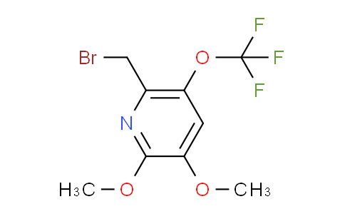 6-(Bromomethyl)-2,3-dimethoxy-5-(trifluoromethoxy)pyridine