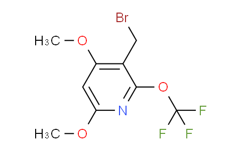 3-(Bromomethyl)-4,6-dimethoxy-2-(trifluoromethoxy)pyridine