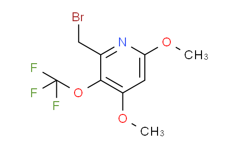 2-(Bromomethyl)-4,6-dimethoxy-3-(trifluoromethoxy)pyridine