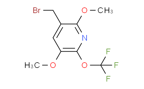 3-(Bromomethyl)-2,5-dimethoxy-6-(trifluoromethoxy)pyridine