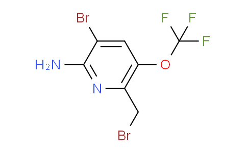 AM54550 | 1804009-48-0 | 2-Amino-3-bromo-6-(bromomethyl)-5-(trifluoromethoxy)pyridine