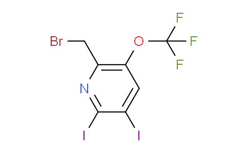 AM54557 | 1804606-22-1 | 6-(Bromomethyl)-2,3-diiodo-5-(trifluoromethoxy)pyridine