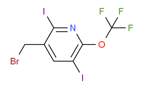 3-(Bromomethyl)-2,5-diiodo-6-(trifluoromethoxy)pyridine