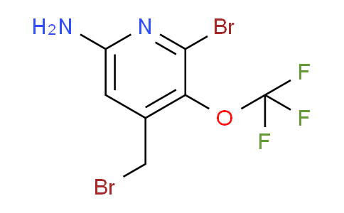 6-Amino-2-bromo-4-(bromomethyl)-3-(trifluoromethoxy)pyridine