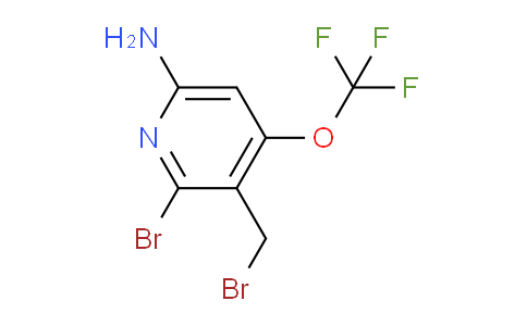 6-Amino-2-bromo-3-(bromomethyl)-4-(trifluoromethoxy)pyridine