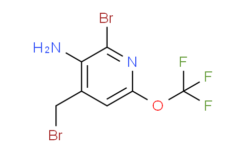 3-Amino-2-bromo-4-(bromomethyl)-6-(trifluoromethoxy)pyridine