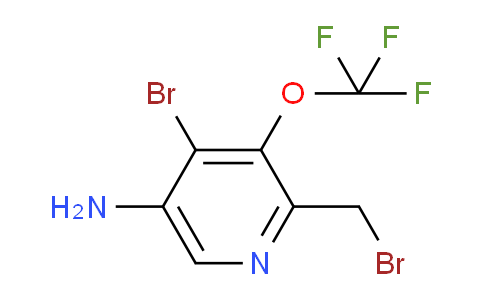 5-Amino-4-bromo-2-(bromomethyl)-3-(trifluoromethoxy)pyridine