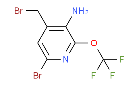 AM54592 | 1804574-18-2 | 3-Amino-6-bromo-4-(bromomethyl)-2-(trifluoromethoxy)pyridine