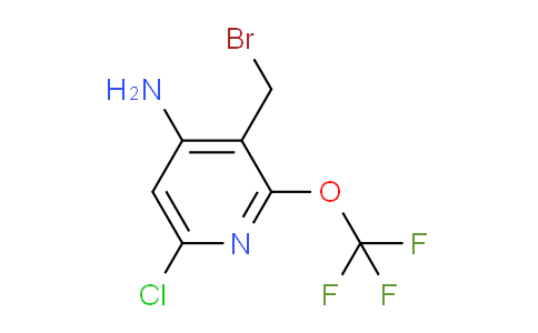 4-Amino-3-(bromomethyl)-6-chloro-2-(trifluoromethoxy)pyridine