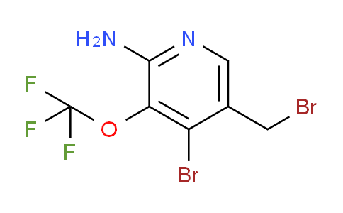 2-Amino-4-bromo-5-(bromomethyl)-3-(trifluoromethoxy)pyridine
