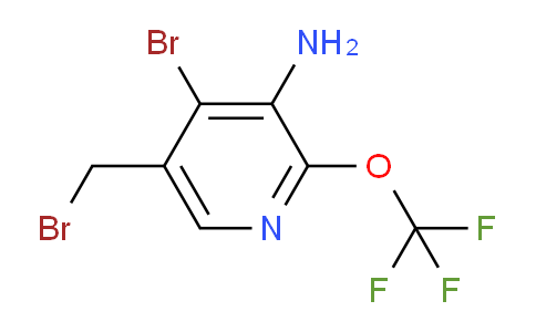 AM54660 | 1806136-90-2 | 3-Amino-4-bromo-5-(bromomethyl)-2-(trifluoromethoxy)pyridine