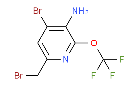 3-Amino-4-bromo-6-(bromomethyl)-2-(trifluoromethoxy)pyridine