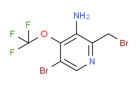 3-Amino-5-bromo-2-(bromomethyl)-4-(trifluoromethoxy)pyridine