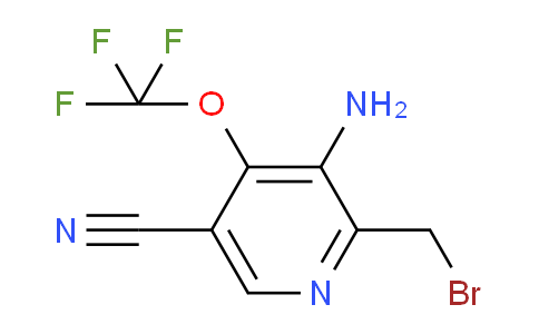 AM54666 | 1803978-62-2 | 3-Amino-2-(bromomethyl)-5-cyano-4-(trifluoromethoxy)pyridine