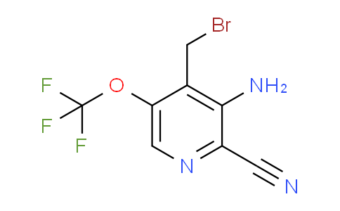 AM54669 | 1804567-73-4 | 3-Amino-4-(bromomethyl)-2-cyano-5-(trifluoromethoxy)pyridine