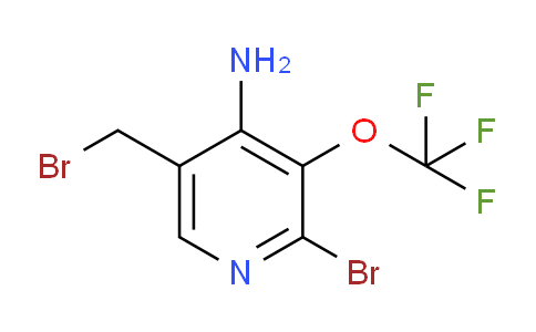4-Amino-2-bromo-5-(bromomethyl)-3-(trifluoromethoxy)pyridine