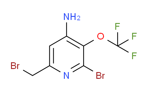 4-Amino-2-bromo-6-(bromomethyl)-3-(trifluoromethoxy)pyridine