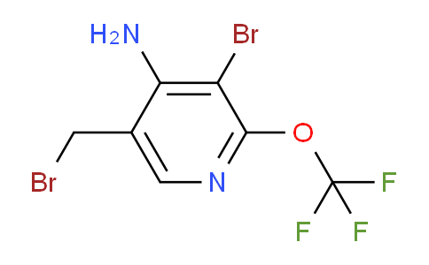 4-Amino-3-bromo-5-(bromomethyl)-2-(trifluoromethoxy)pyridine