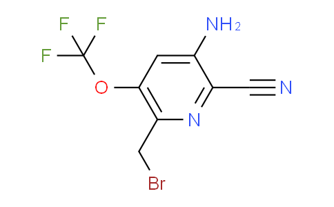 AM54691 | 1803635-42-8 | 3-Amino-6-(bromomethyl)-2-cyano-5-(trifluoromethoxy)pyridine