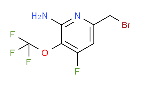 2-Amino-6-(bromomethyl)-4-fluoro-3-(trifluoromethoxy)pyridine