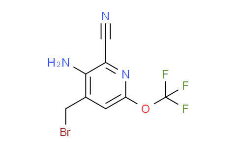 AM54738 | 1803978-68-8 | 3-Amino-4-(bromomethyl)-2-cyano-6-(trifluoromethoxy)pyridine