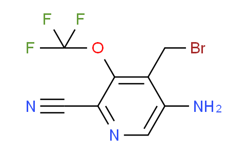 AM54743 | 1804567-81-4 | 5-Amino-4-(bromomethyl)-2-cyano-3-(trifluoromethoxy)pyridine