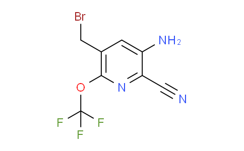 AM54744 | 1804386-12-6 | 3-Amino-5-(bromomethyl)-2-cyano-6-(trifluoromethoxy)pyridine