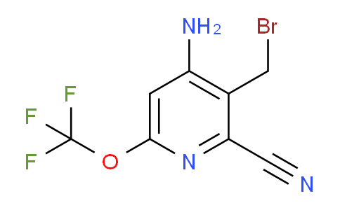 AM54750 | 1804535-44-1 | 4-Amino-3-(bromomethyl)-2-cyano-6-(trifluoromethoxy)pyridine