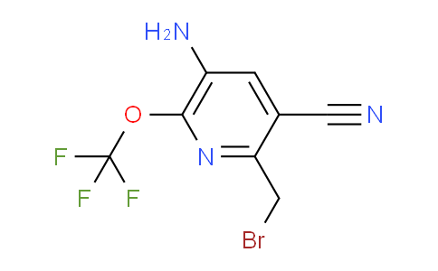 AM54752 | 1803926-77-3 | 5-Amino-2-(bromomethyl)-3-cyano-6-(trifluoromethoxy)pyridine