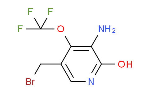 3-Amino-5-(bromomethyl)-2-hydroxy-4-(trifluoromethoxy)pyridine