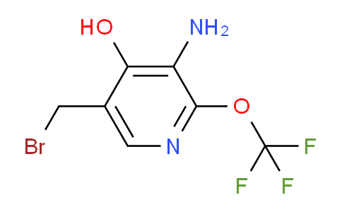 3-Amino-5-(bromomethyl)-4-hydroxy-2-(trifluoromethoxy)pyridine