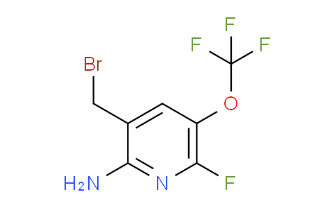 AM54762 | 1804446-77-2 | 2-Amino-3-(bromomethyl)-6-fluoro-5-(trifluoromethoxy)pyridine