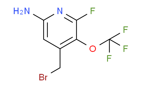 6-Amino-4-(bromomethyl)-2-fluoro-3-(trifluoromethoxy)pyridine