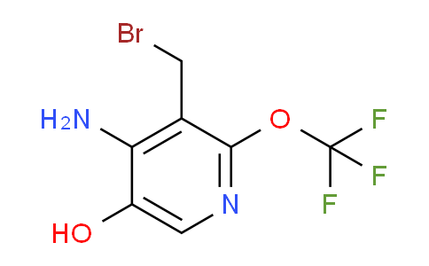 4-Amino-3-(bromomethyl)-5-hydroxy-2-(trifluoromethoxy)pyridine