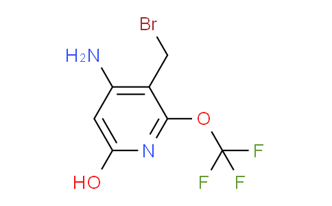 4-Amino-3-(bromomethyl)-6-hydroxy-2-(trifluoromethoxy)pyridine