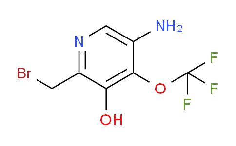 5-Amino-2-(bromomethyl)-3-hydroxy-4-(trifluoromethoxy)pyridine